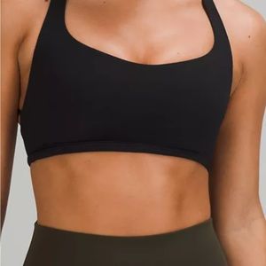 Lululemon Black Activewear Tank Top W/Liner 4
